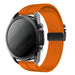 Correa silicona con hebilla  Huawei Watch 5 - 46mm (naranja)