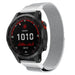 Correa milanese Garmin Fenix 7 (plateada)