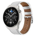 Correa cuero Huawei Watch GT 3 Pro 46mm (blanco)