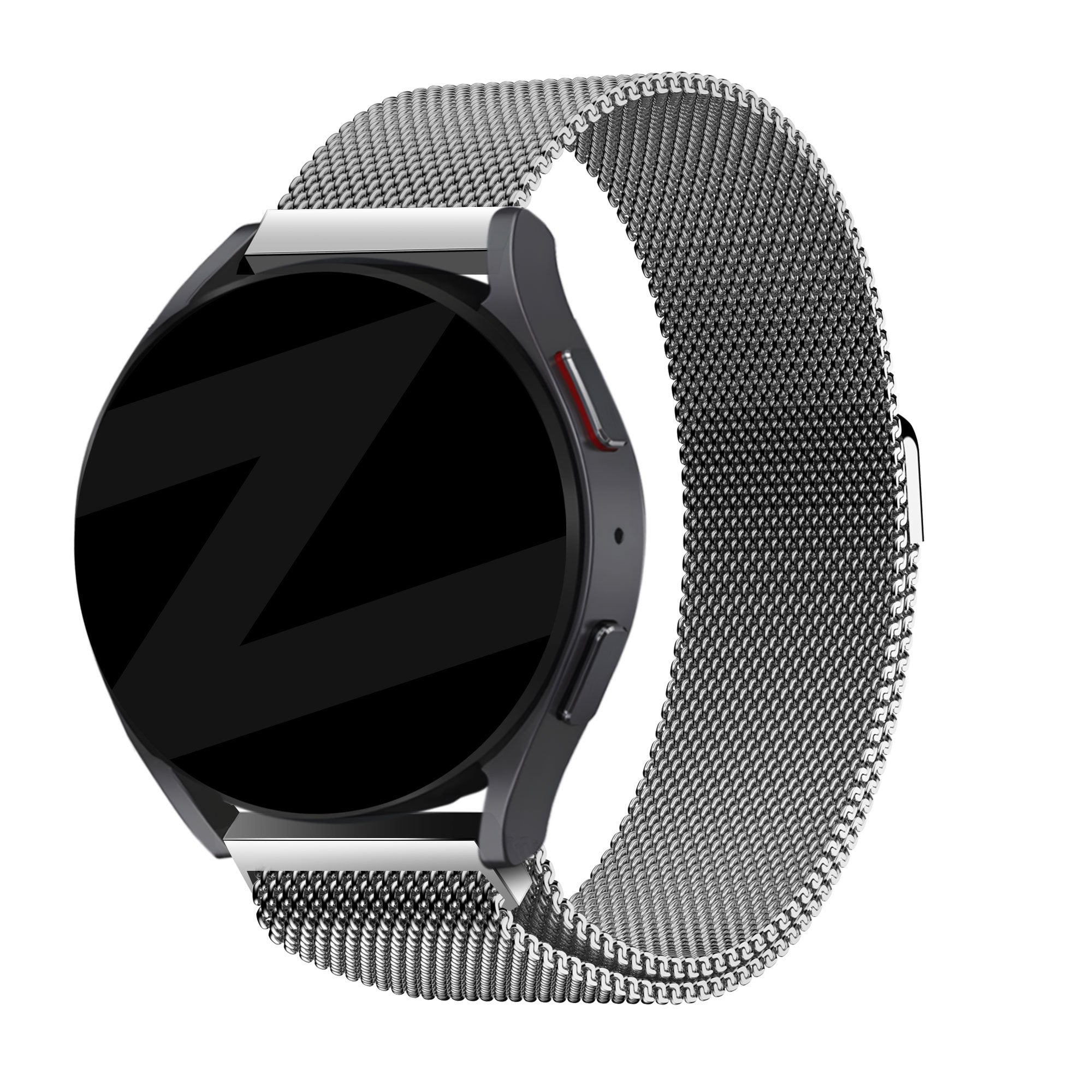 Bandz Correa milanesa Garmin Forerunner 255 (plateada)