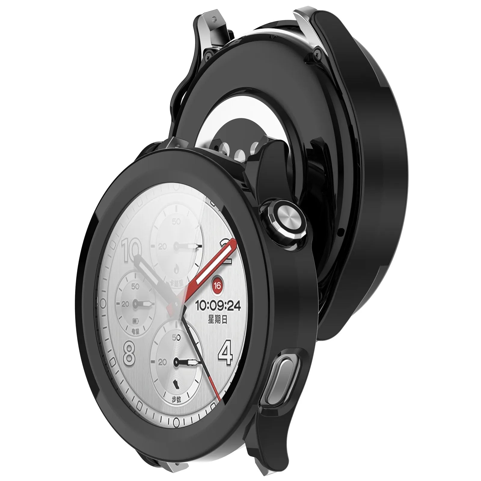 Xiaomi Watch S5 PC Case with Glass (Black)