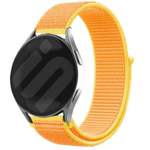 Correa nylon Huawei Watch GT 7 Pro (amarillo claro)