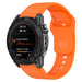 Correa silicona Outdoor Garmin MARQ (naranja)