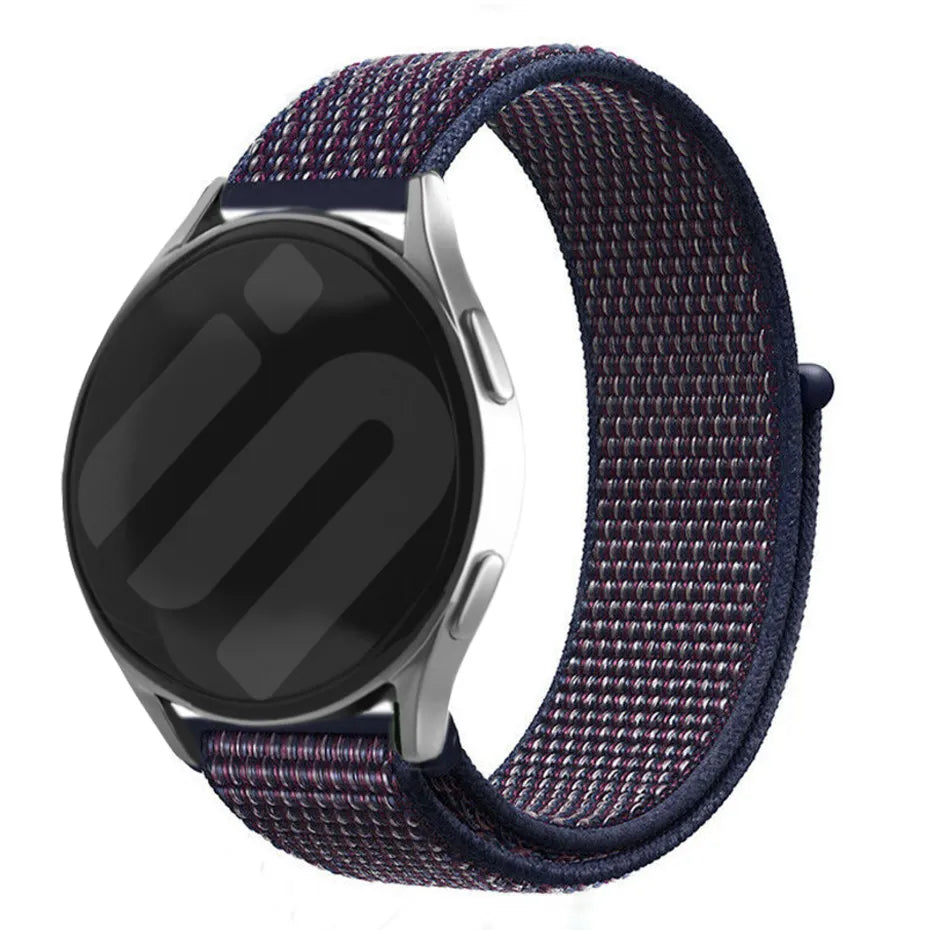 Correa nylon Amazfit Bip 3 (Pro) (morado/azul)