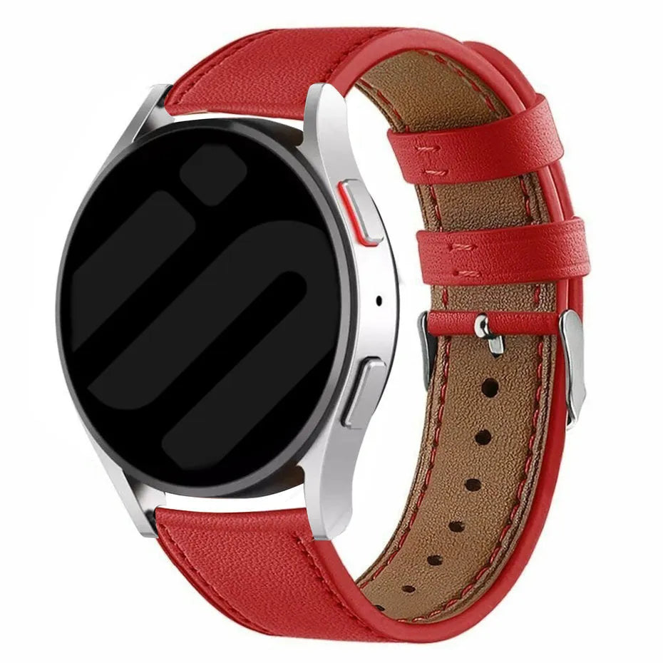 Correa cuero moderna Gard Pro Health Smartwatch 2+ (rojo)