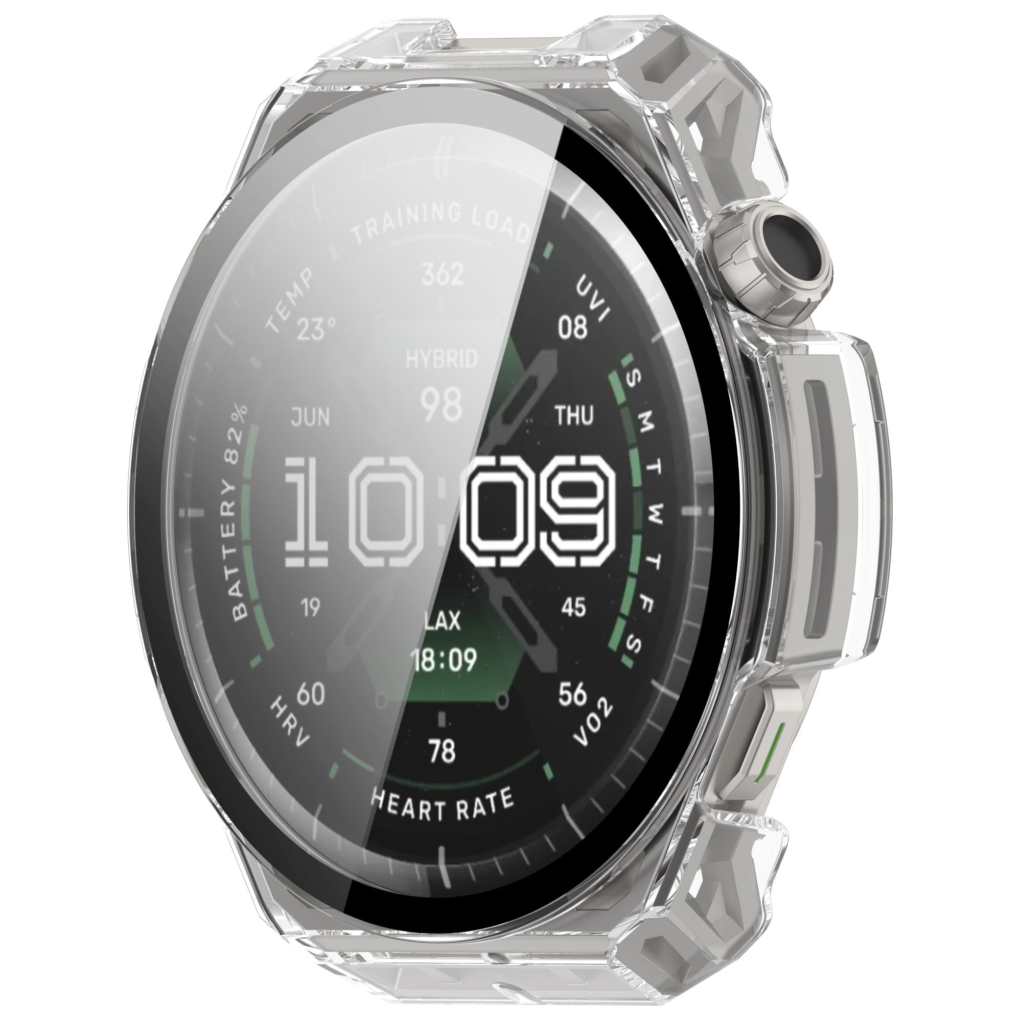 Amazfit Balance 3 PC Case with Glass (Transparent)