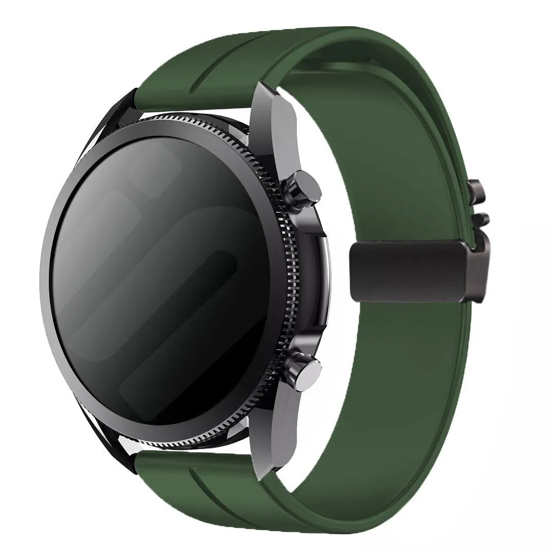 Correa silicona con hebilla Amazfit Balance 2 (verde)
