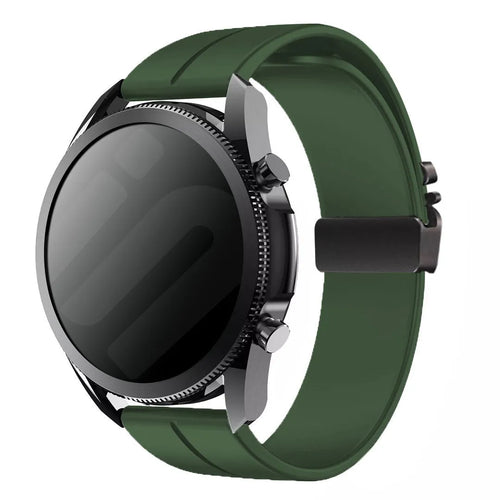 Correa silicona Amazfit Bip U (Pro) con hebilla P (verde)