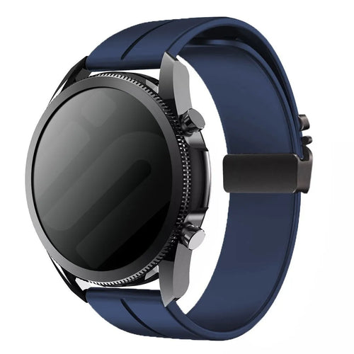 Amazfit Balance 2 Silicone Strap with P-Buckle (Dark Blue)