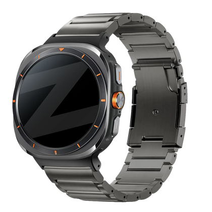 Bandz Correa titanio 'Classic' Samsung Galaxy Watch Ultra 2 (grafito)