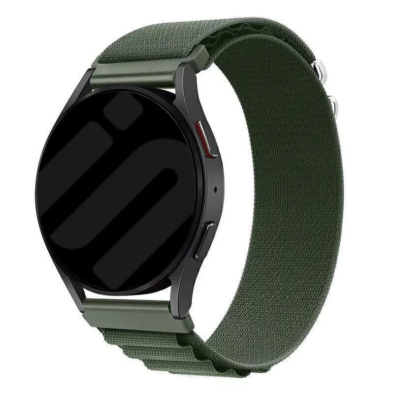 Correa nylon Alpine Amazfit Cheetah Pro (verde)