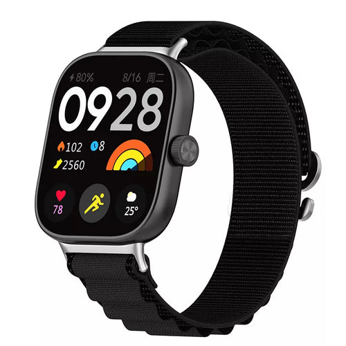 Correa nylon Alpine Xiaomi Smart Band 8 Pro (negra)