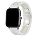 Amazfit Bip Ceramic/Steel Strap (White/Gold)