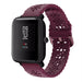 Xiaomi Amazfit Bip Silicone Strap Patterned (Burgundy)