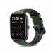 Xiaomi Amazfit GTS Silicone/Leather Strap (Green)