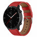 Correa cuero Amazfit GTR 2 (rojo)