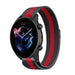Correa milanesa Amazfit GTR 3 (Pro) (negro/rojo)