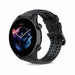  Correa silicona/cuero Amazfit GTR 3 (Pro) (negro)