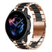 Correa acero Amazfit GTR 3 (Pro) (oro rosa/negro)