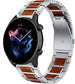 Correa madera/acero Amazfit GTR 3 (Pro) (plata)
