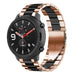 Correa acero Xiaomi Amazfit GTR (oro rosa/negro)
