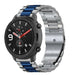 Correa acero Xiaomi Amazfit GTR (plata/azul)