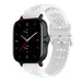 Correa silicona estampada Amazfit GTS 2 (blanco)