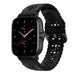 Correa silicona estampada Amazfit GTS 2 (negro)