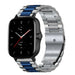 Correa acero Amazfit GTS 2 (plata/azul)