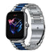 Amazfit GTS 3 Steel Strap (Silver/Blue)