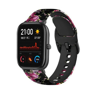amazfit-gts-flower-bandje