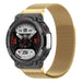 Correa milanesa Amazfit T-Rex 2 (dorada)