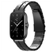 Xiaomi Amazfit GTS Correa de hierro de acero (negro)