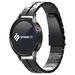 Samsung Galaxy Watch Correa de hierro de acero de 42 mm (negro)