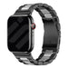 Correa acero Apple Watch (negro/plata)