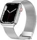 Correa milanesa con hebilla Apple Watch (plata)