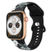 Correa flor gris Apple Watch