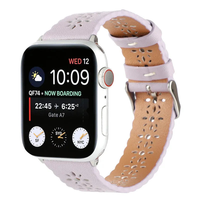 apple-watch-leren-band-patroon-lichtpaars
