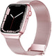 Correa Apple Watch milanese (rosa)