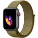 Correa nylon Apple Watch (verde oliva)