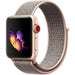 Correa nylon Apple Watch (arena rosa)
