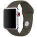 Correa silicona Apple Watch (verde oscuro)