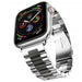 Correa acero Apple Watch Ultra (plateado/negro)