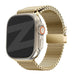 Bandz Correa Milanesa Loop con P-buckle Apple Watch (dorado)
