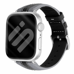 apple watch leather hybrid band