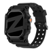 Bandz Apple Watch Ultra TPU Strap with Case (Black with Black)