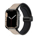 Correa cuero hebilla-D Apple Watch Ultra (beige)