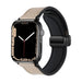 Apple Watch D-Buckle Leather Strap (Beige)