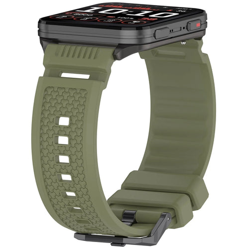 Coros Apex 4 - 46mm Silicone Strap (Army Green)