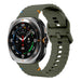 Correa silicona wave Samsung Galaxy Watch Ultra (verde militar)